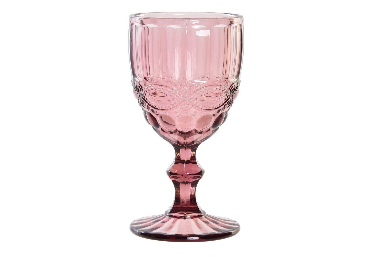 GLAS GLAS 8X8X15,5 240ML, ROSA GRAVUR PC195006