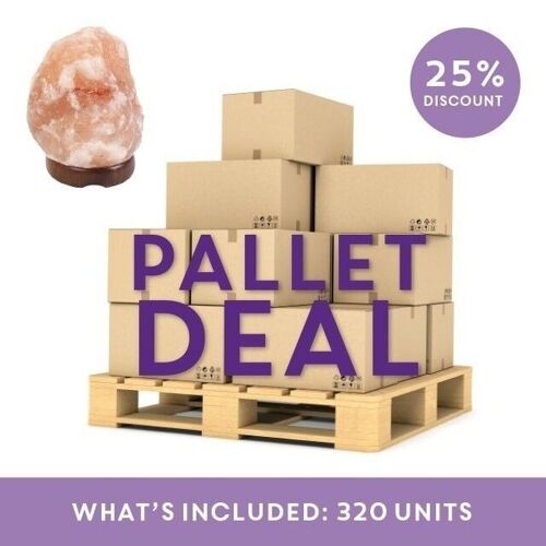 1.5-2KG Salt Lamp Pallet Deal