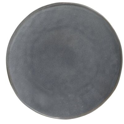 GLAZED STONEWARE PLATE 27.5X27.5X3.5 GLAZED PC202485