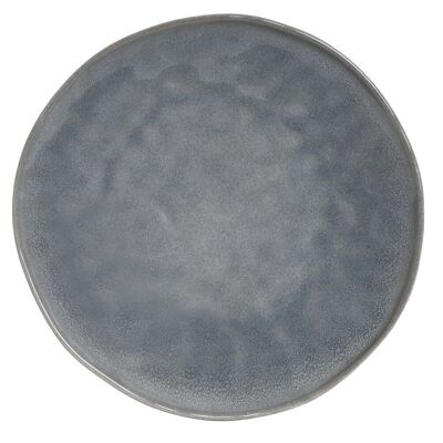 GLAZED STONEWARE PLATE 21.3X21.3X3.5 GLAZED PC202486