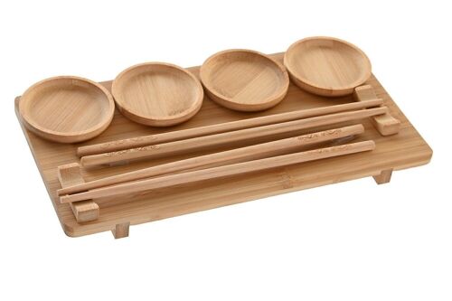 SUSHI SET 10 BAMBU 24X0,5X0,5 NATURAL PC202883