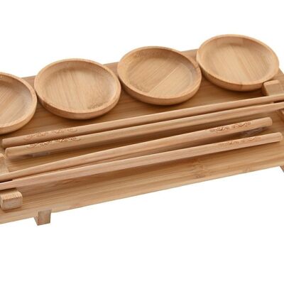 SUSHI SET 10 BAMBU 24X0,5X0,5 NATURAL PC202883