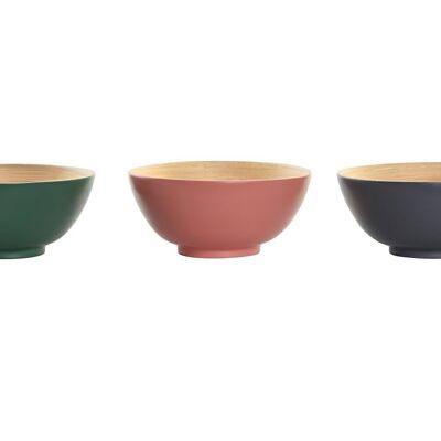 BAMBOO BOWL 18X18X8 3 ASSORTMENTS. PC203263