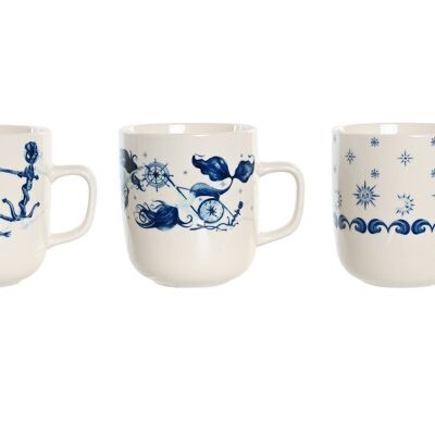 MUG PORCELANA 11,5X8,5X10 380ML, 3 SURT. PC204203