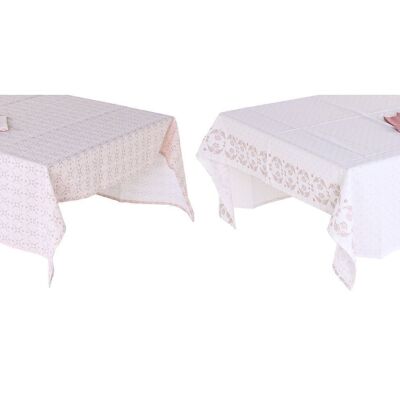 TABLECLOTH SET 5 COTTON 150X150X0,5 180GSM 2 ASSORTED. PC204236