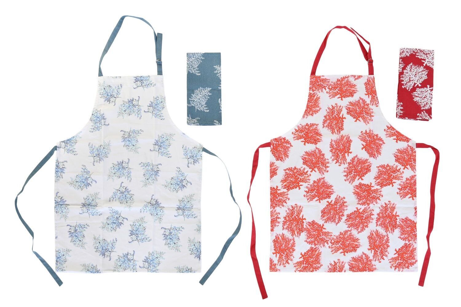 GREMBIULE SET 2 COTONE 60X80X0,5 200GSM CORALLO 2 SU PC204253