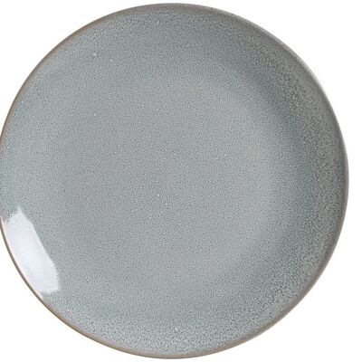 ASSIETTE GRÈS GLACÉ 27,5X27,5X3,5 BLEU PC205131