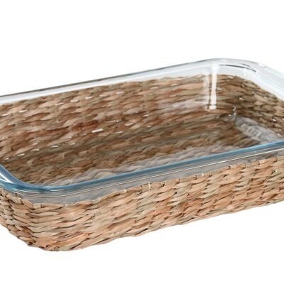 PLATEAU EN FIBRE DE VERRE 29.5X18X5 1.8L FOUR PC205142