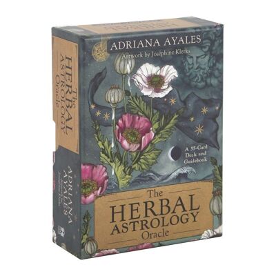Las cartas de oráculo de astrología herbal