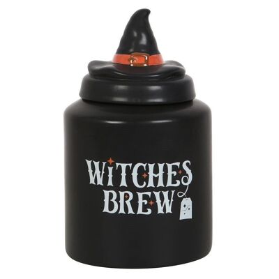 Boîte à thé en céramique Witches Brew