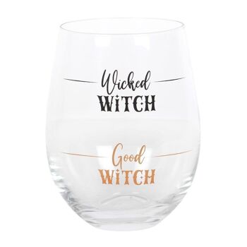 Verre à vin sans pied Wicked Witch