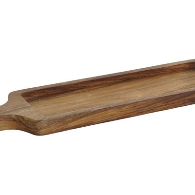 TABLA TECA 41X10X2 DECORATIVA NATURAL MARRON PC207589