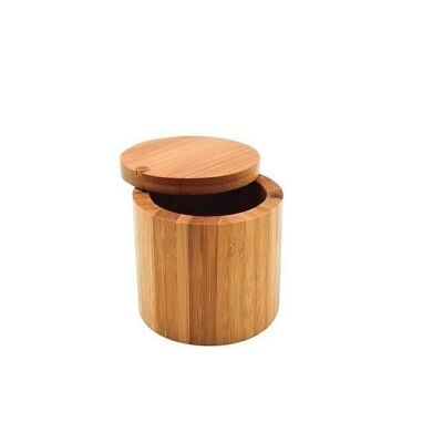 SALIÈRE EN BAMBOU 8,5X8,5X8,5 NATUREL PC207672