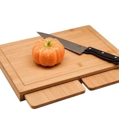 CUTTING BOARD SET 3 BAMBOO 35X25X3 16X24X1 NATURAL PC207693