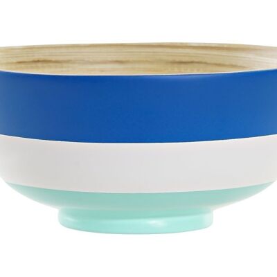 BAMBOO BOWL 18X18X8 300 300ML BLUE SM182677