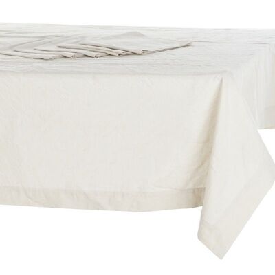 SET NAPPE 5 LINGE 150X150X150 + 4 SERVIETTES TX200112