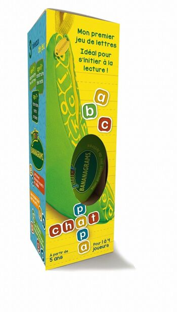 BANANAGRAMS Jeu de lettres - BANANAGRAMS JUNIOR BOITE 1