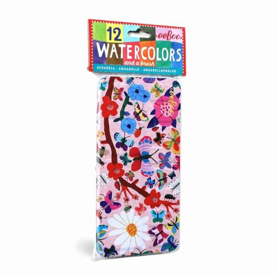 EEBOO WATERCOLOR PALETTE BUTTERFLIES