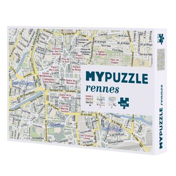 HELVETIQ MYPUZZLE RENNES 1000 pièces 1