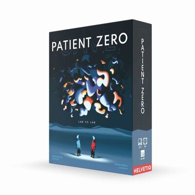 HELVETIQ SAVE PATIENT ZERO Brettspiel