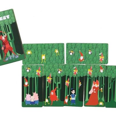 Juego de mesa BOSQUE HELVETIQ