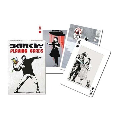 PIATNIK Tarjetas temáticas BANKSY