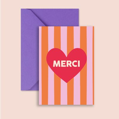 Carte postale - Merci