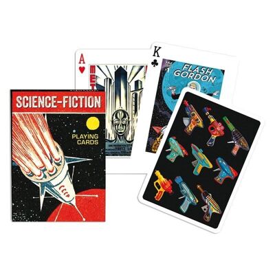 PIATNIK Thematic cards SCIENCE FICTION