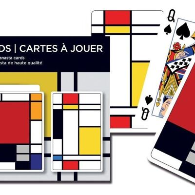 PIATNIK Juego de cartas CUADRADOS