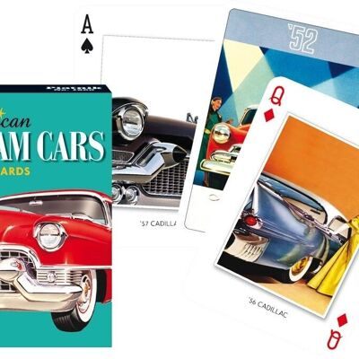 PIATNIK Cartes thématiques AMERICAN DREAM CARS