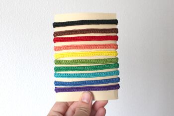 Bracelets surfeurs - vendus par lot de 10 1