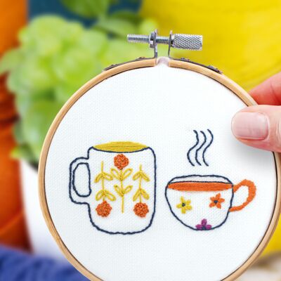 Les French Kits - Decorative embroidery - Tea time