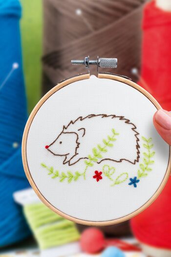 Les French Kits - Broderie décorative - Hérisson