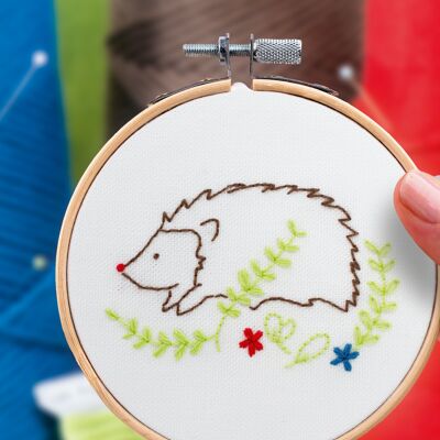 Les French Kits - Decorative embroidery - Hedgehog