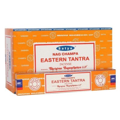 12 paquetes de incienso de tantra oriental