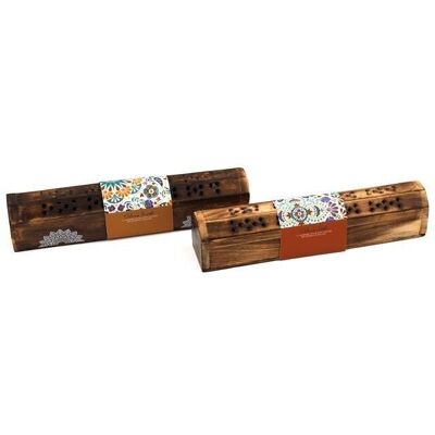 Set di scatole di bastoncini di incenso con stampa di piastrelle