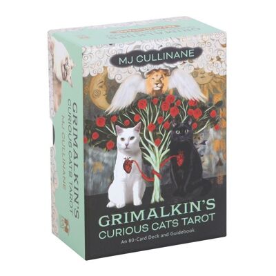 Cartes de tarot des chats curieux de Grimalkin