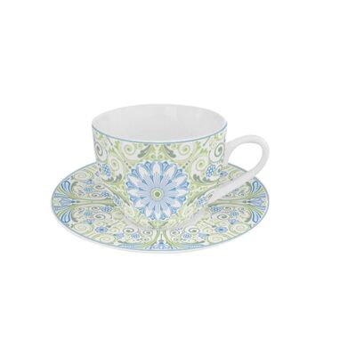 MUG PORCELAINE SET ASSIETTE 12X9X7 220ML 3 ASSORTIMENTS. PC202618