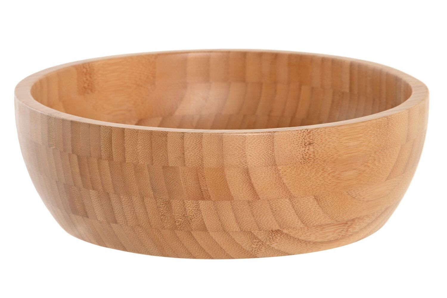 BAMBUSSCHÜSSEL 25X25X8 NATURSALATSCHÜSSEL PC202770