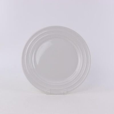 PLATE SET 4 PORCELAIN 27X27X2 WHITE PC208142