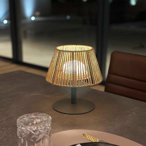 Lampe de table sans fil STANDY MINI RAFFY H22cm