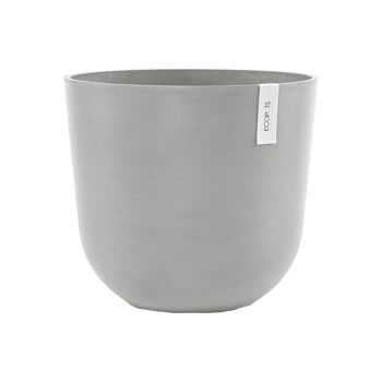 Pot Egg Blanc Ø25 | Oslo ECOPOTS (Réserve d'eau incluse) 4