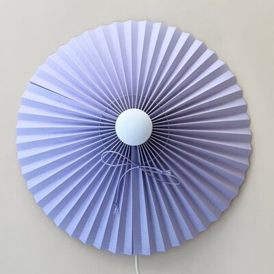 Large wall lamp - Pastel purple