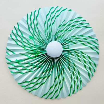 Ceiling lamp - Green stripes