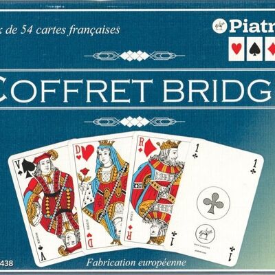 PIATNIK Cartes thématiques COFFRET BRIDGE FRANCAIS