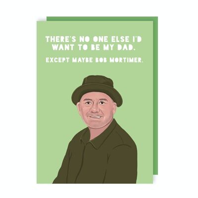 Bob Mortimer Fathers Day Card Pack of 6