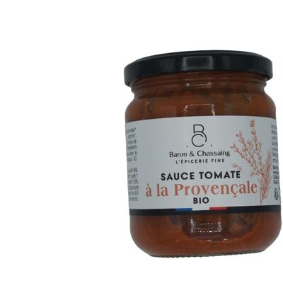 Salsa de tomate orgánica provenzal