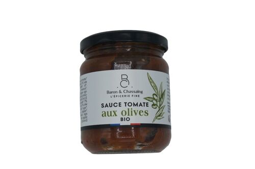 Sauce tomate bio aux Olives