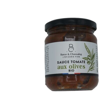Sauce tomate bio aux Olives