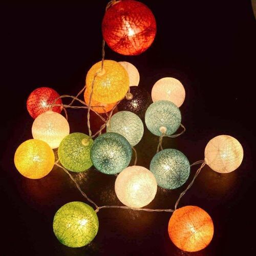 Guirlande lumineuse solaire LED MIMY COLORS SOLAR 3.80m